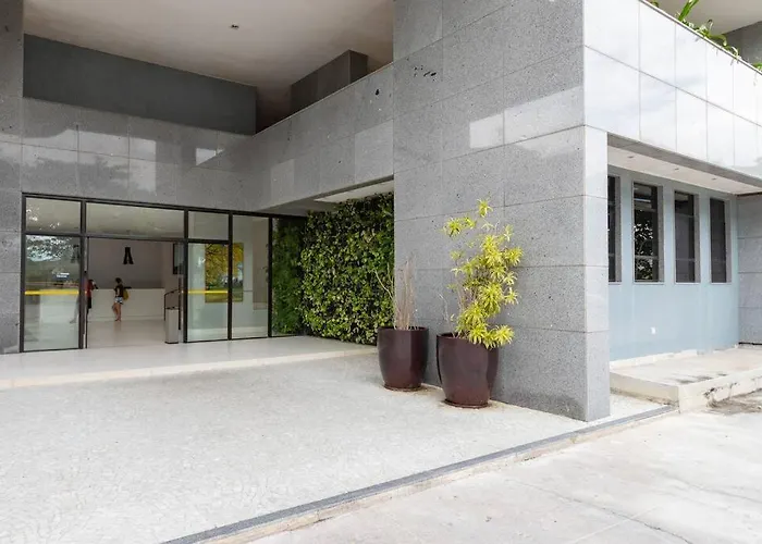 Vista De Cinema Do 19 Andar Da Praia Barra Da Tijuca - Portaria 24H, Estacionamento, Wi-Fi 35Mbps, Ar Condicionado - Banheiro Recem Reformado Rio de Janeiro